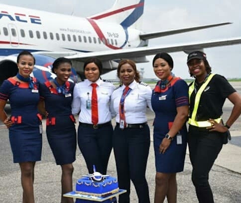 Air Peace all-female flight gets rousing ovation