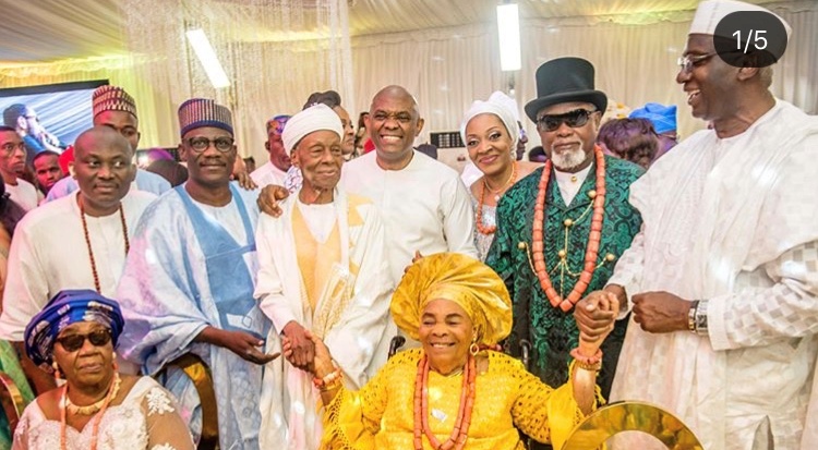 UBA chairman, Tony Elumelu celebrates mum at 90 with superlative party