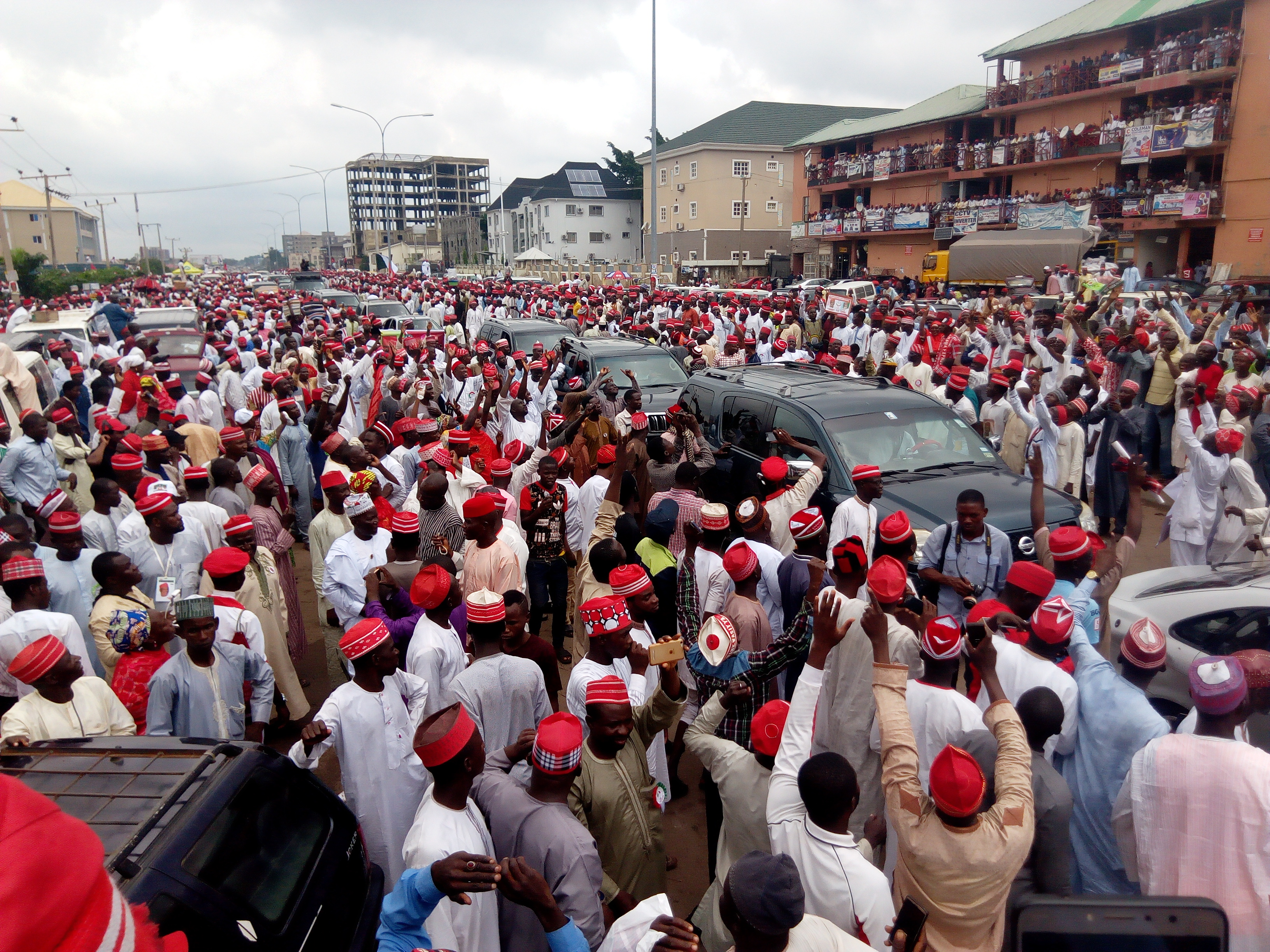 “Eagle Square belongs to all of us”, says Saraki as Kwankwaso joins presidential race