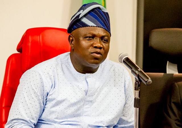 Ambode returns, associate submits APC governorship form on his behalf