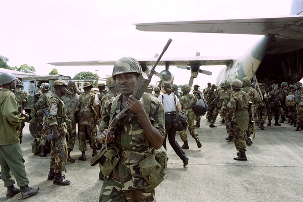Calm back at Maiduguri Airport after protest by troops