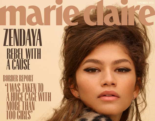 Zendaya talks Disney, breaking racial barriers in the entertainment industry for Marie Claire