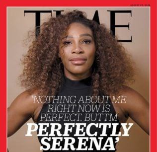 Serena Williams covers the latest issue of Time magazine
