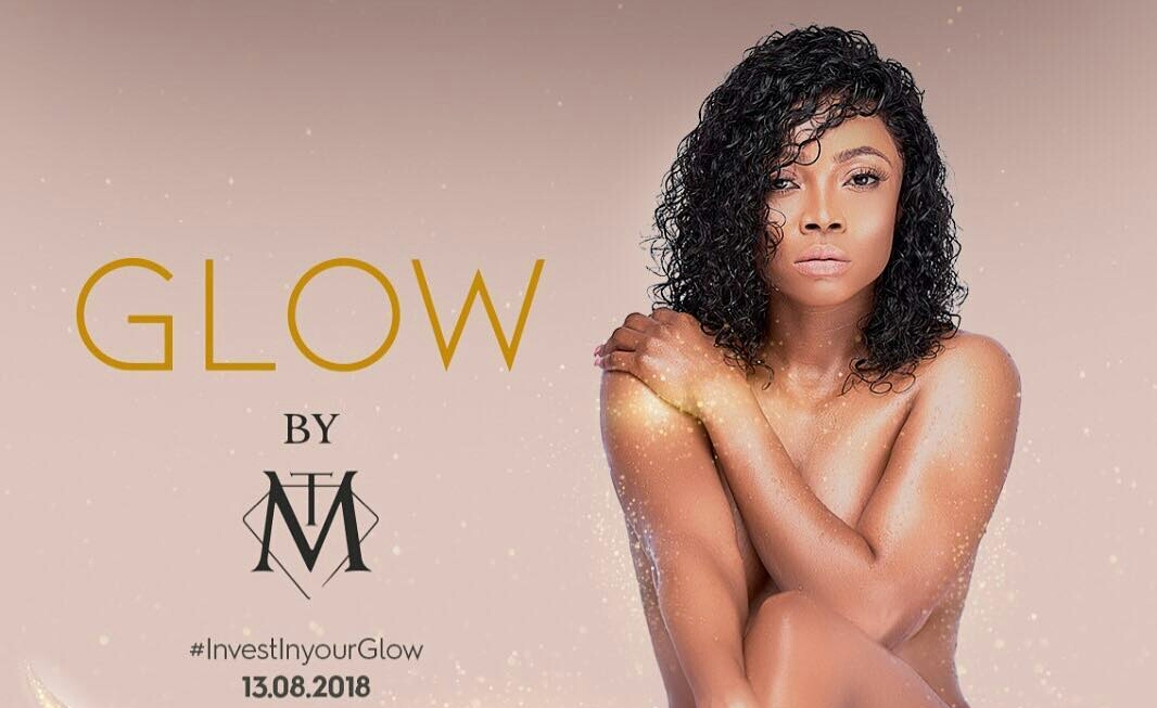 Toke Makinwa causes commotion for going nude to promote new product