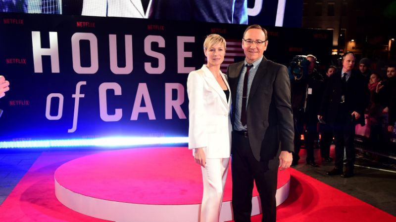 House of Cards star, Robin Wright opens up on co-star, Kevin Spacey