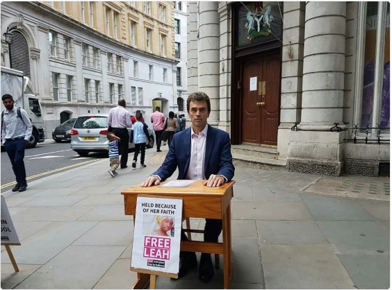 British MP, Thomas Brake others protest, calls for Leah Sharibu’s release