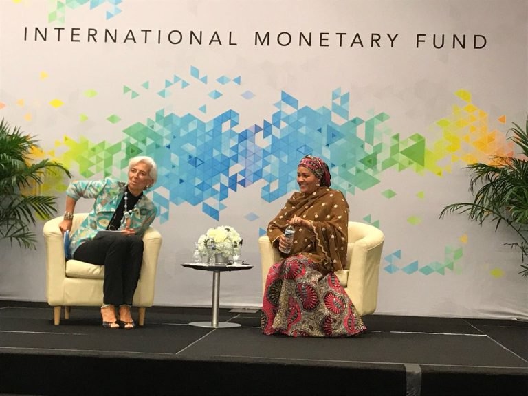 “Okonjo-Iweala helped get Nigeria out of debt, but we are back there,” says former minister, Amina Mohammed (video)