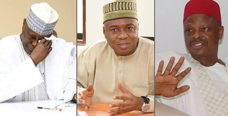 Saraki, Atiku, Kwankwaso disagree over presidential ticket
