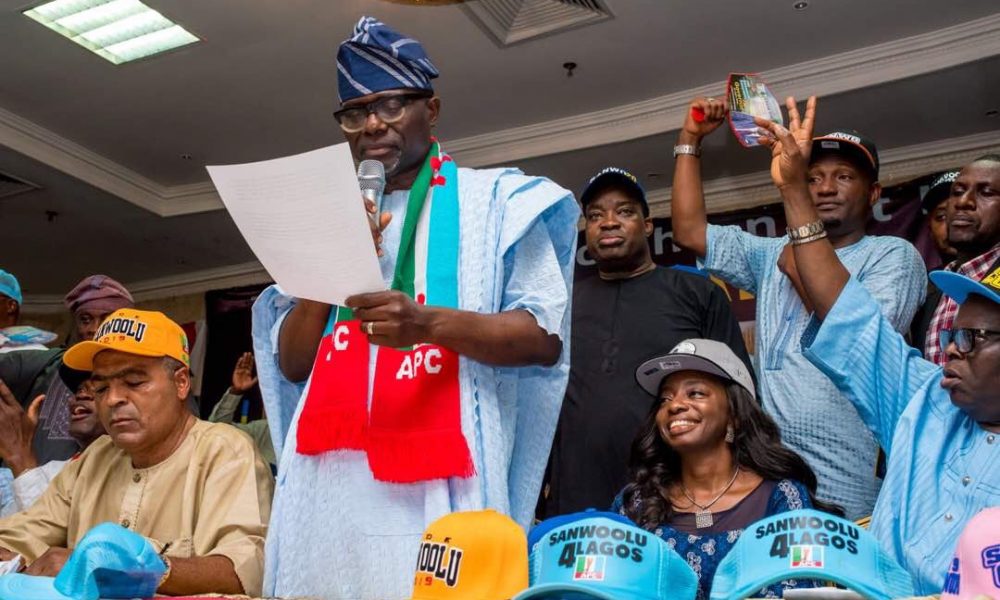 Ambode’s fate hangs in the balance as Sanwo-Olu formally declares ambition