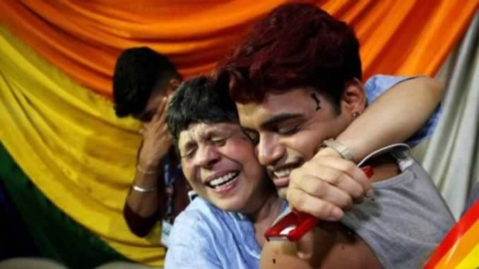 Jubilation as India lifts 157-year-old ban on gay sex