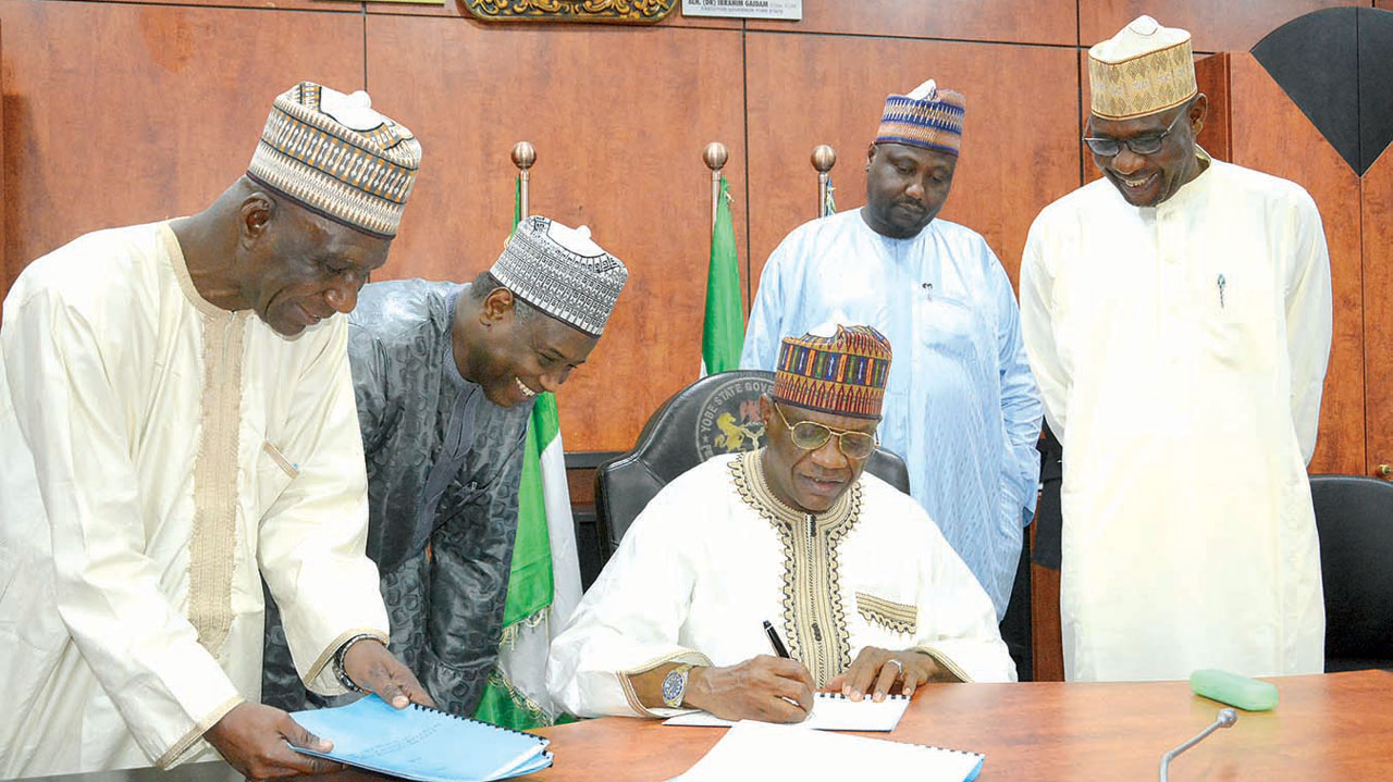 Ibrahim Gaidam signs bill to jail rapists, homosexuals