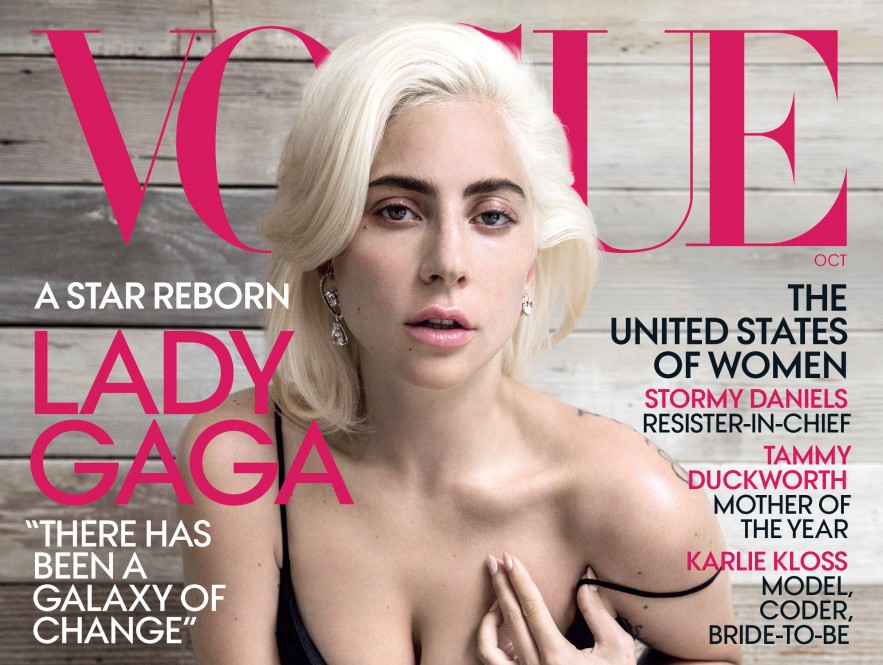 Lady Gaga is the cover star for Vogue, October edition