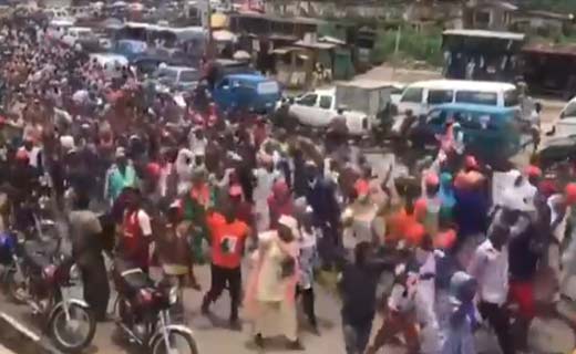 Protest greets Tinubu’s statement that Osun State doesn’t have his kind of money