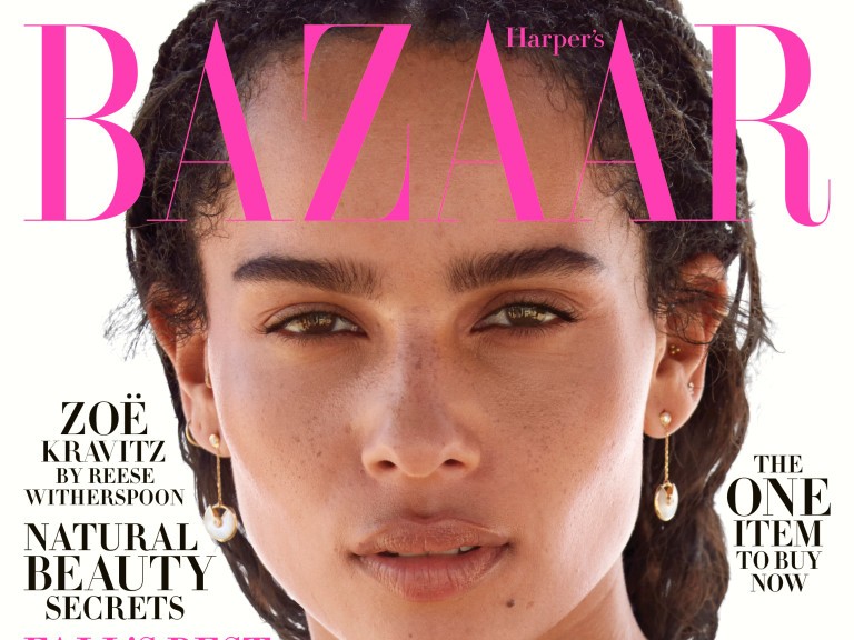 Zoe Kravitz talks real beauty, diversity for Harper’s Bazaar