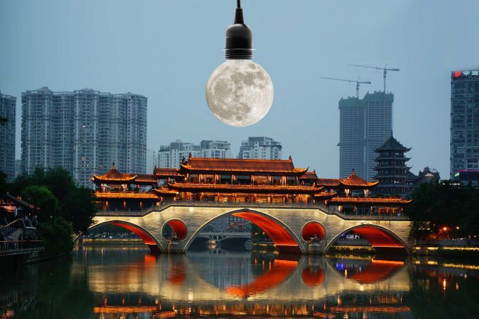 Chinese city to discard streetlights for artificial moon by 2020