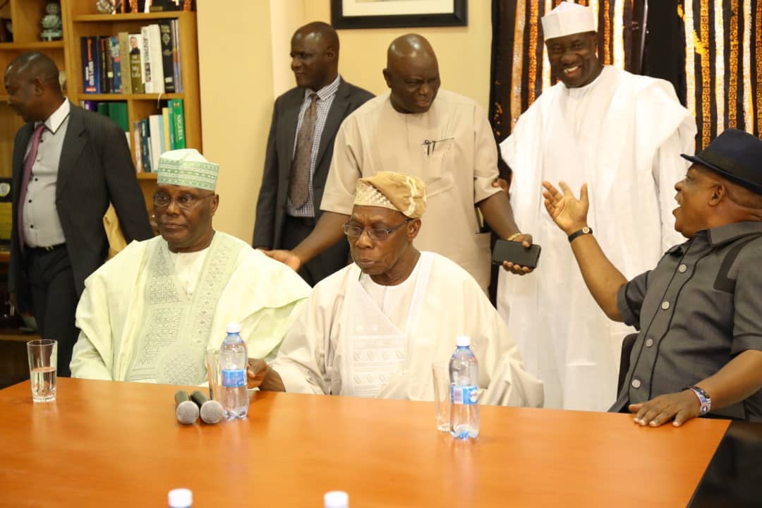 Obasanjo forgives Atiku endorses him for 2019