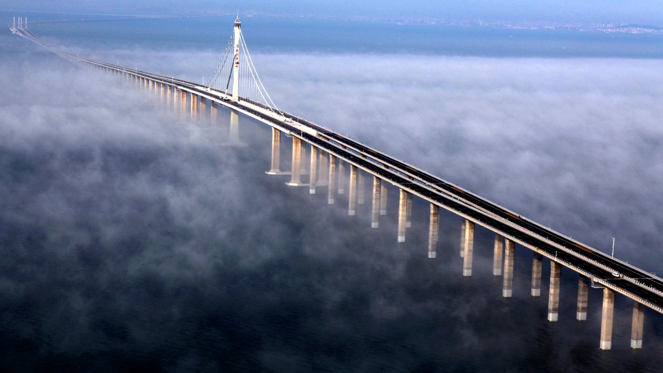 China builds world’s longest bridge connecting Hong Kong to Macau