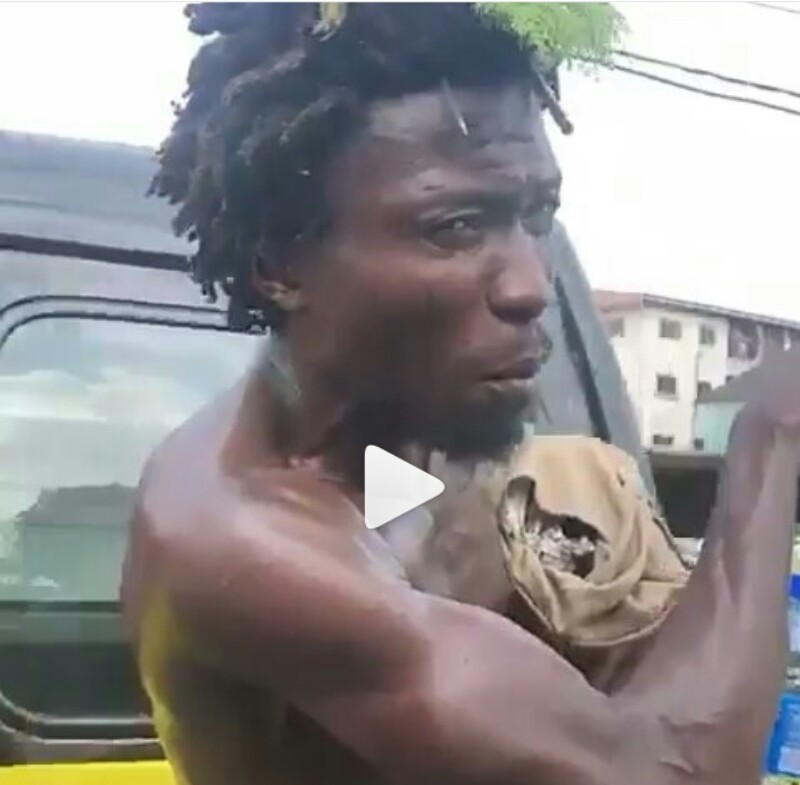 “Rochas is a hypocite, he will go to prison,” says mentally unstable man