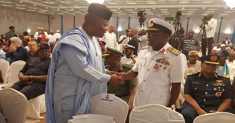 Atiku Abubakar Campaign Organisation kicks as service chiefs attend Buhari’s campaign launch
