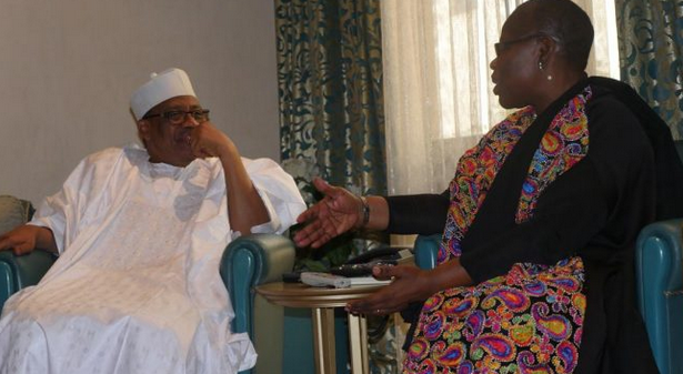Oby Ezekwesili holds ‘secret’ meeting with IBB in Minna