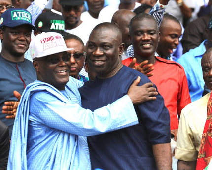 Atiku placates Ekweremadu over choice of Obi