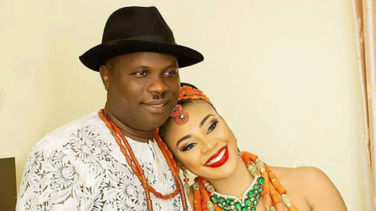 One year after grand wedding, socialite and business woman, Ehi Ogbebor accuses husband of being fetish