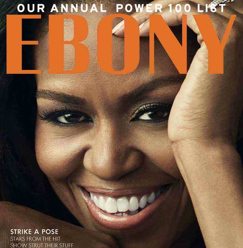 Michelle Obama covers Ebony magazine Power Issue