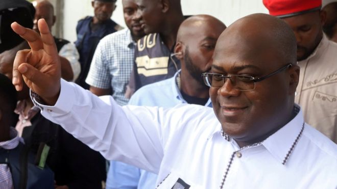 Opposition candidate, Tshisekedi breaks jinx, wins DR Congo election