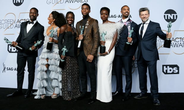 Black Panther nabs top prize at Screen Actors Guild Awards