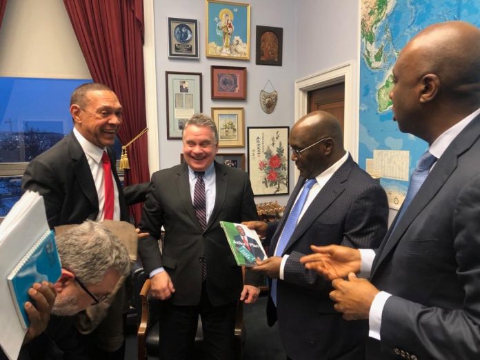 Atiku meets with Trump’s allies at the US Congress