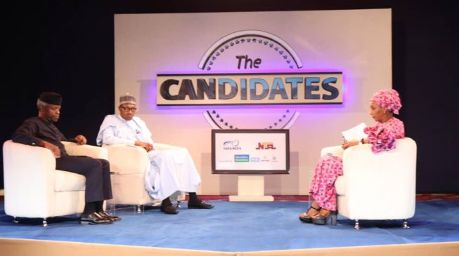 Buhari struggles with answers at town hall metting