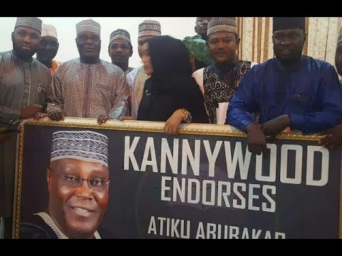Kannywood endorses Atiku Abubakar for president