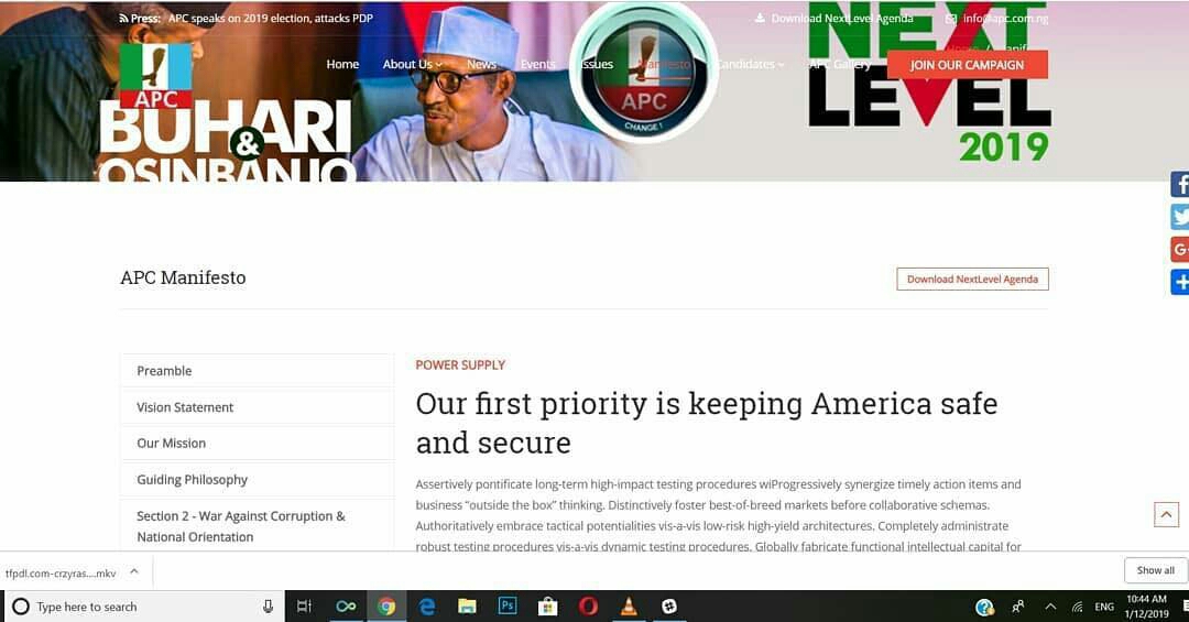 NextLevel plagiarism: APC claims website was hacked