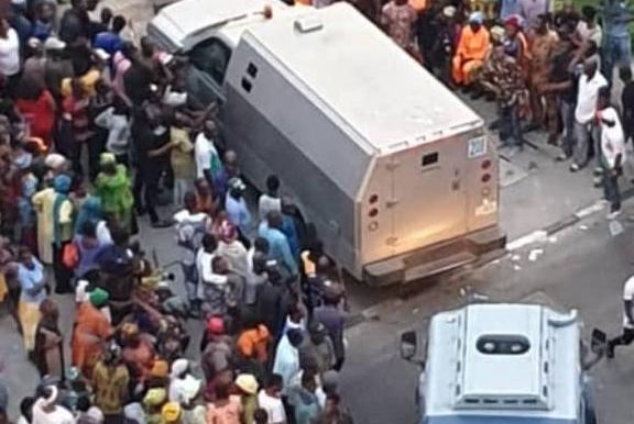 Nigeria Decides: “What is your headache?” – Tinubu reacts on two bullion vans at his home