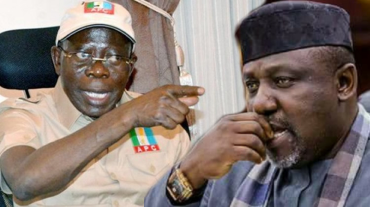 Imo APC calls for Oshiomhole’s resignation over Okorocha’s suspension 
