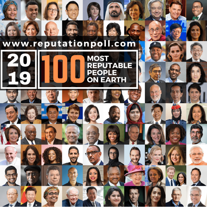 Oyedepo, Enenche, 3 other Nigerians make 2019 list of 100 Most Reputable People on Earth