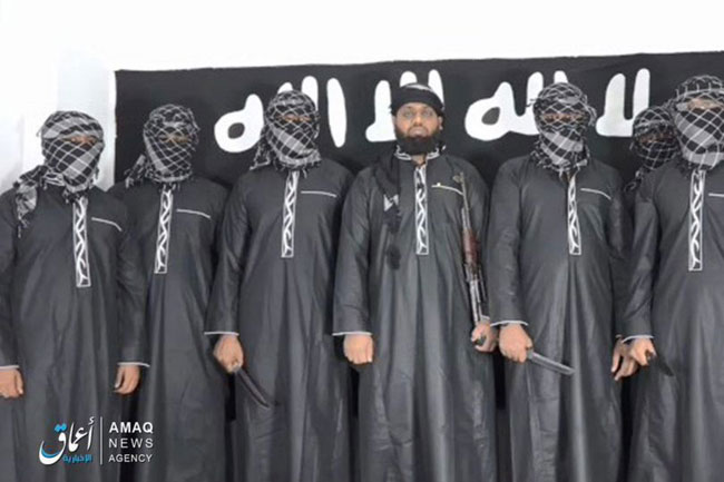 Sri Lanka: ISIS releases picture of men responsible for bombings