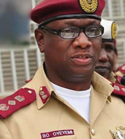 FRSC warns officers against chasing erring drivers