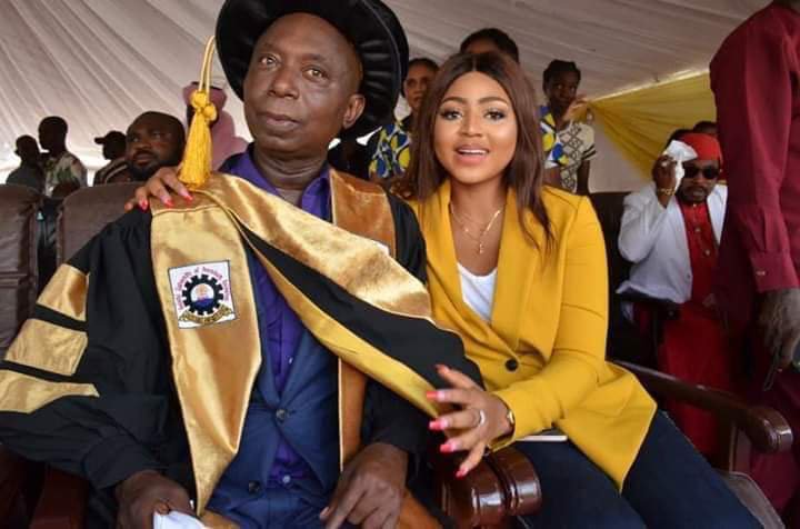 Regina Daniels steps out with rumoured husband, Ned Nwoko