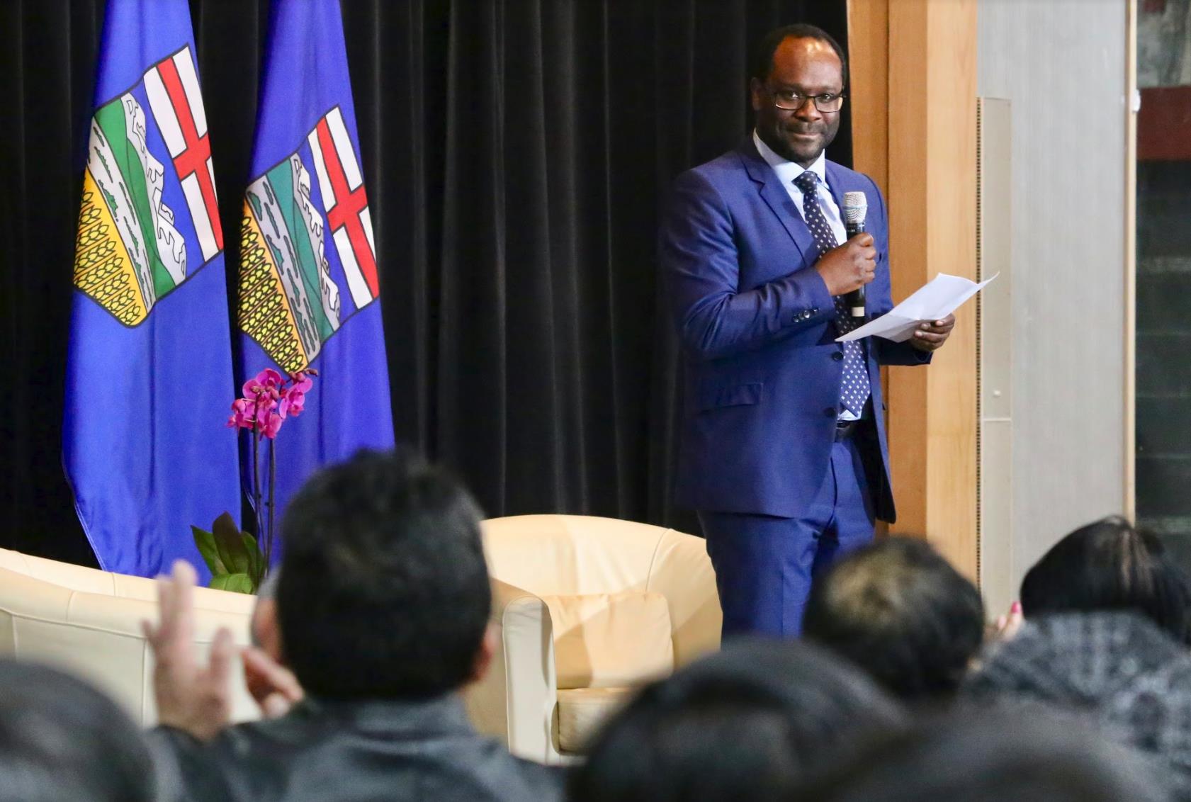 History making Kelechi Madu, the first African MP in Canada to be sworn in May 21