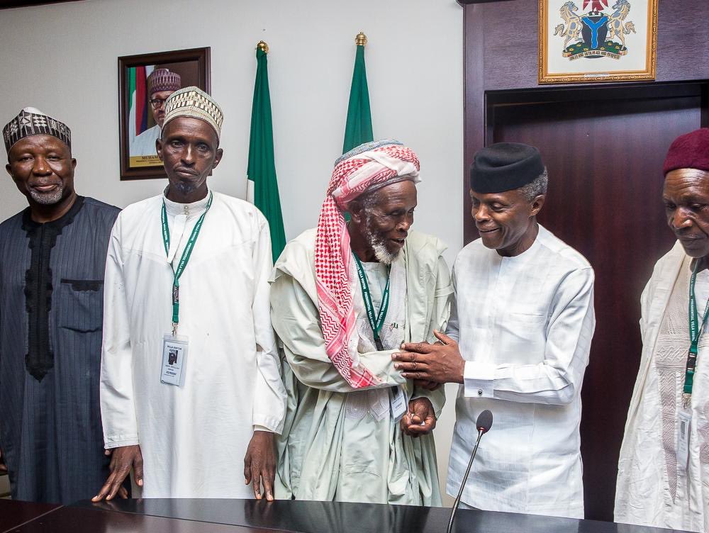 Osinbajo hails Muslim cleric who saved Christians from bandits