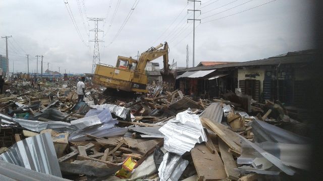 Traders groan as Agboju market, Festac gets demolished
