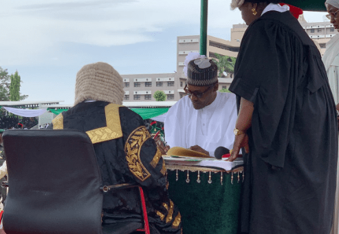 Did you know, Nigeria was without president and, VP on inauguration day?