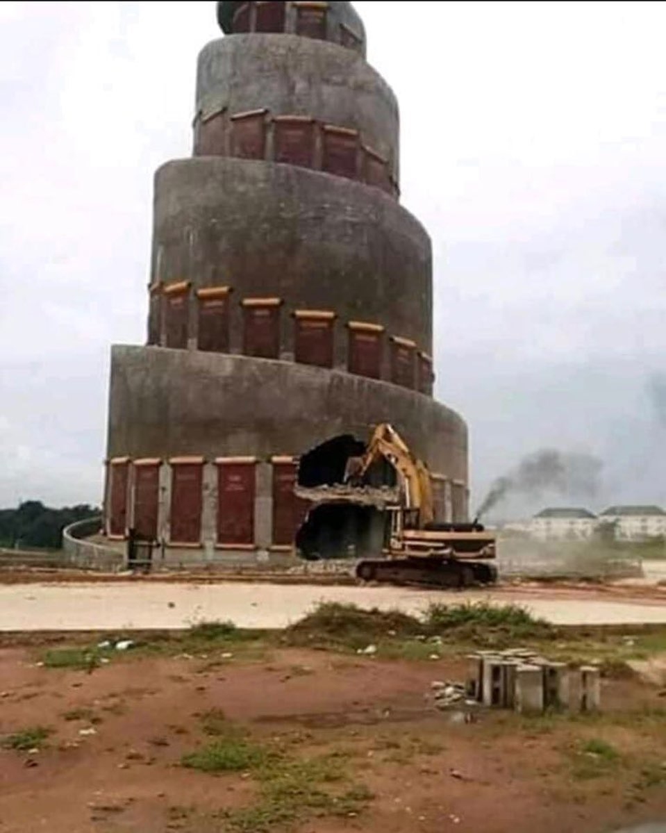 Imo governor has no hand in the demolition of Akachi statue