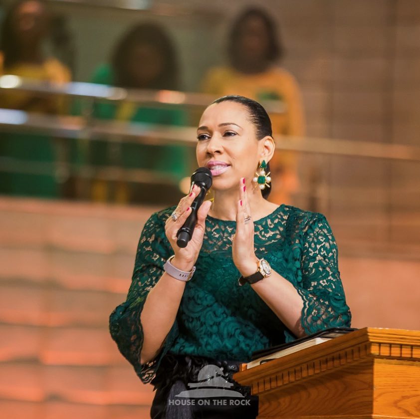 Adefarasin’s wife, Ifeanyi, calls out ladies over indecent dressing in church
