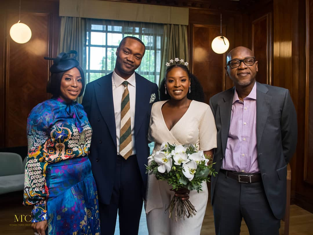Mo Abudu’s daughter, Temidayo holds court wedding in London