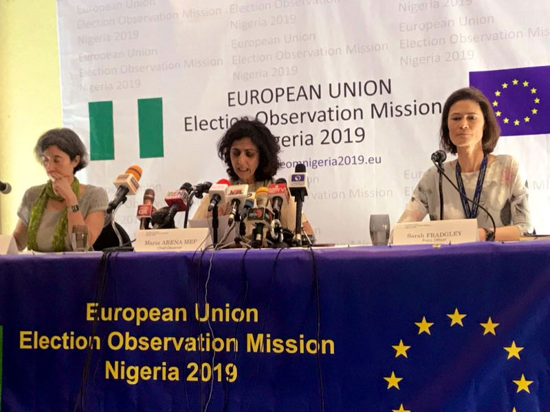 2019 election weren’t transparent – EU Observers