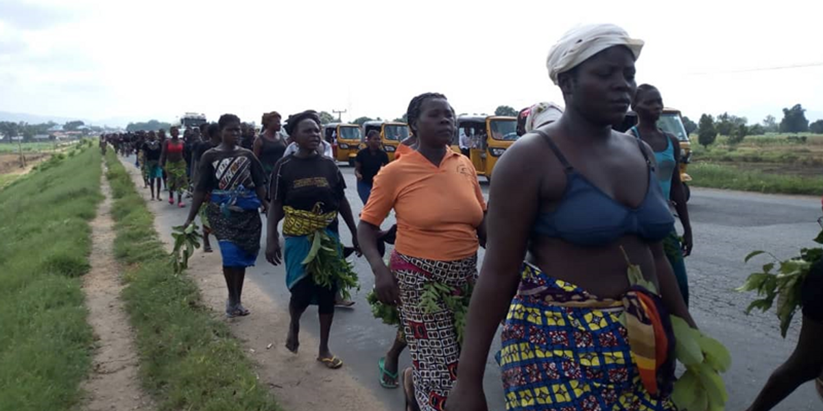 Taraba women protest herdsmen killings, harassment of youths
