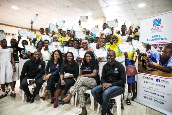 WARIF empowers young girls with vocational skills