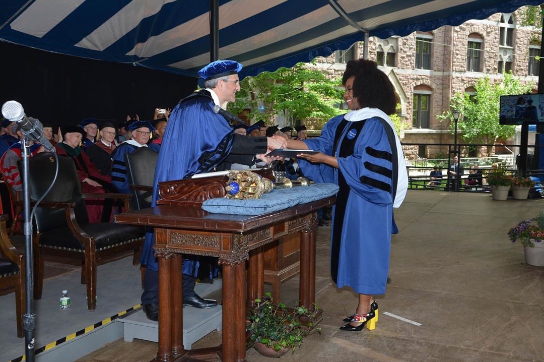 In addition to Duke, George, Yale honours Chimamandah Adichie